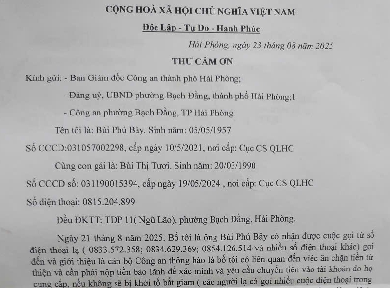 Công an phường Bạch Đằng giúp người dân tránh “bẫy” lừa đảo